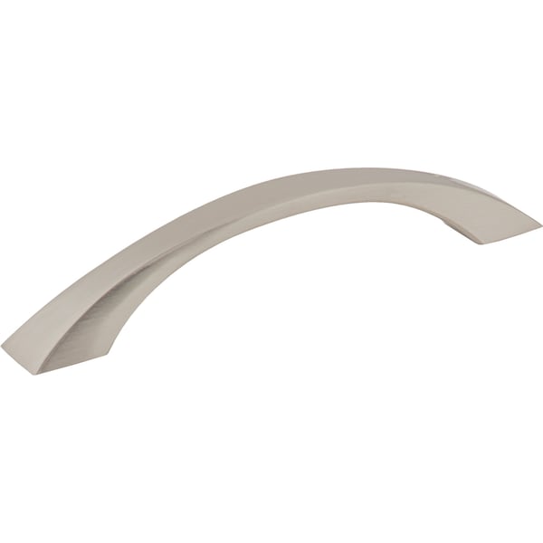 Jeffrey Alexander 128 mm Center-to-Center Satin Nickel Flared Philip Cabinet Pull 767-128SN - main